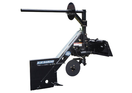 3-Point Hitch Silt Fence Installer Blue Diamond Attachments