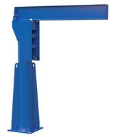 Floor Mounted Jibs JIB-FM-40 Vestil 6-1/2"x 12-1/4" 4000 Pound Lifting Capacity