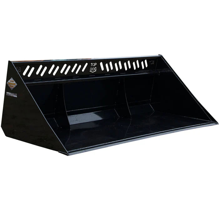 Skid Steer Snow Bucket Top Dog Attachments