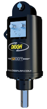 Augers For Excavators & Backhoes 4.5-12T, Truck Cranes & Telehandlers 12DDT-11 Digga Two-Speed - High Flow Drive w/ 2.5" Hex Shaft 12,028 ft.-lbs. N/A (Auger Drive Only)