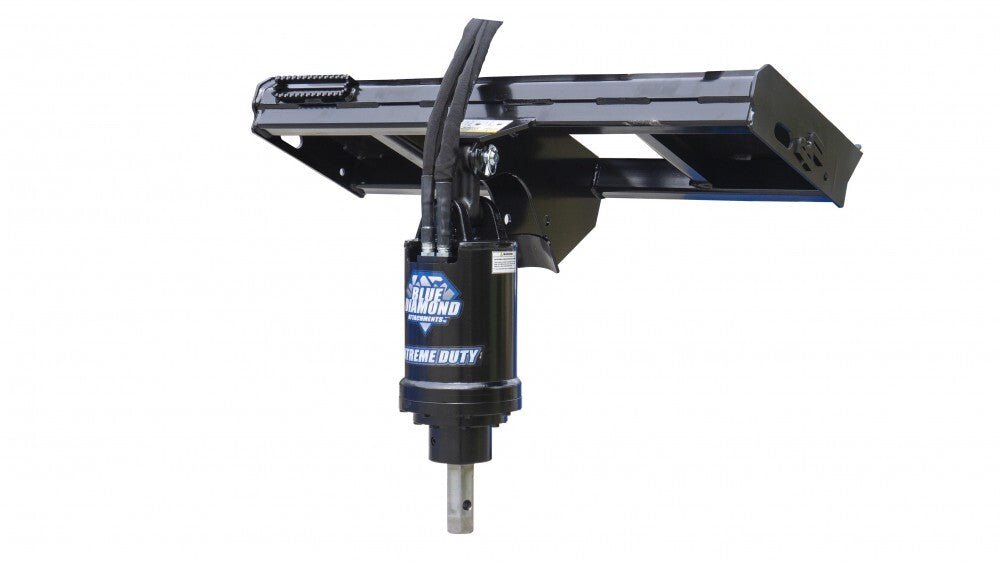 Blue Diamond Extreme Duty Series 2 Auger for Skid Steers Blue Diamond Attachments