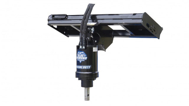 Blue Diamond Extreme Duty Series 2 Auger for Skid Steers Blue Diamond Attachments