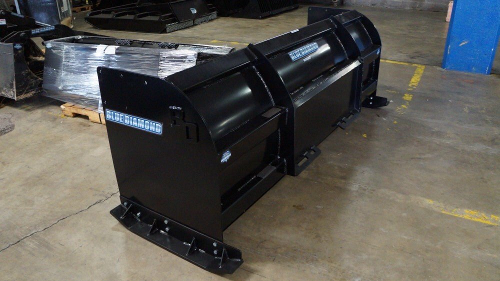 Blue Diamond® Heavy Duty Snow Pusher Blue Diamond Attachments