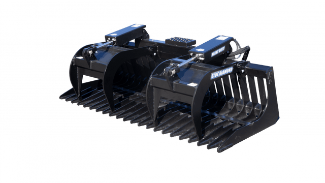 Blue Diamond Rock Bucket Grapple – Heavy Duty Blue Diamond Attachments