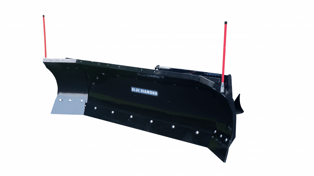 Blue Diamond® Skid Steer Autowing Snow Plow Blue Diamond Attachments