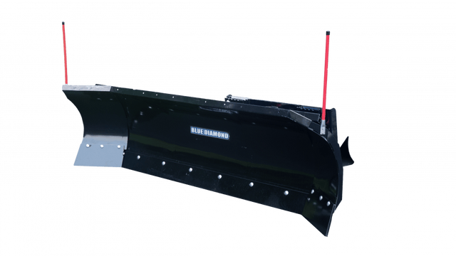 Blue Diamond® Skid Steer Autowing Snow Plow Blue Diamond Attachments