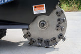 Blue Diamond® Skid Steer Swing Arm Stump Grinder Blue Diamond Attachments