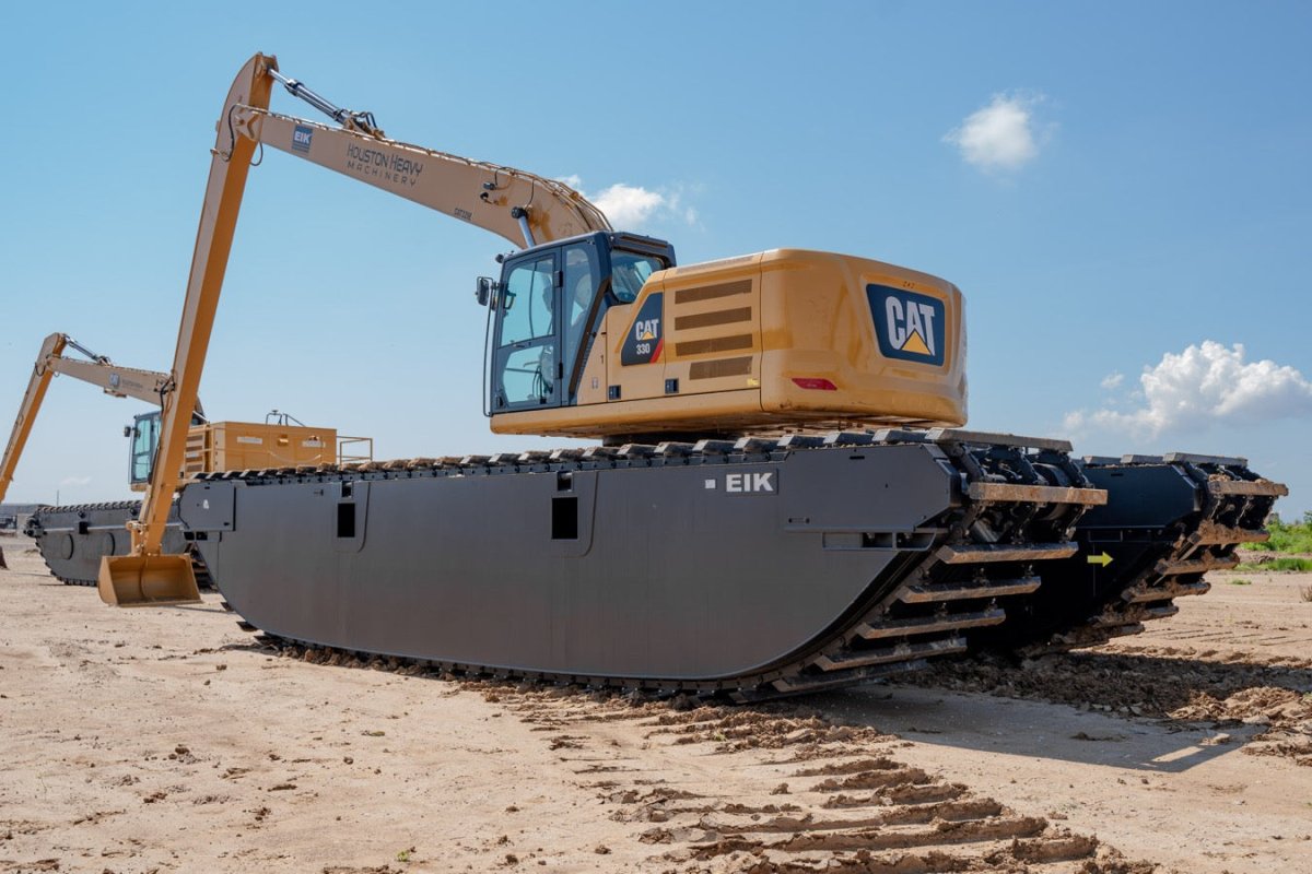 Caterpillar 2019 Long Reach Pontoon Excavator - 3505 Hours EIK Solutions