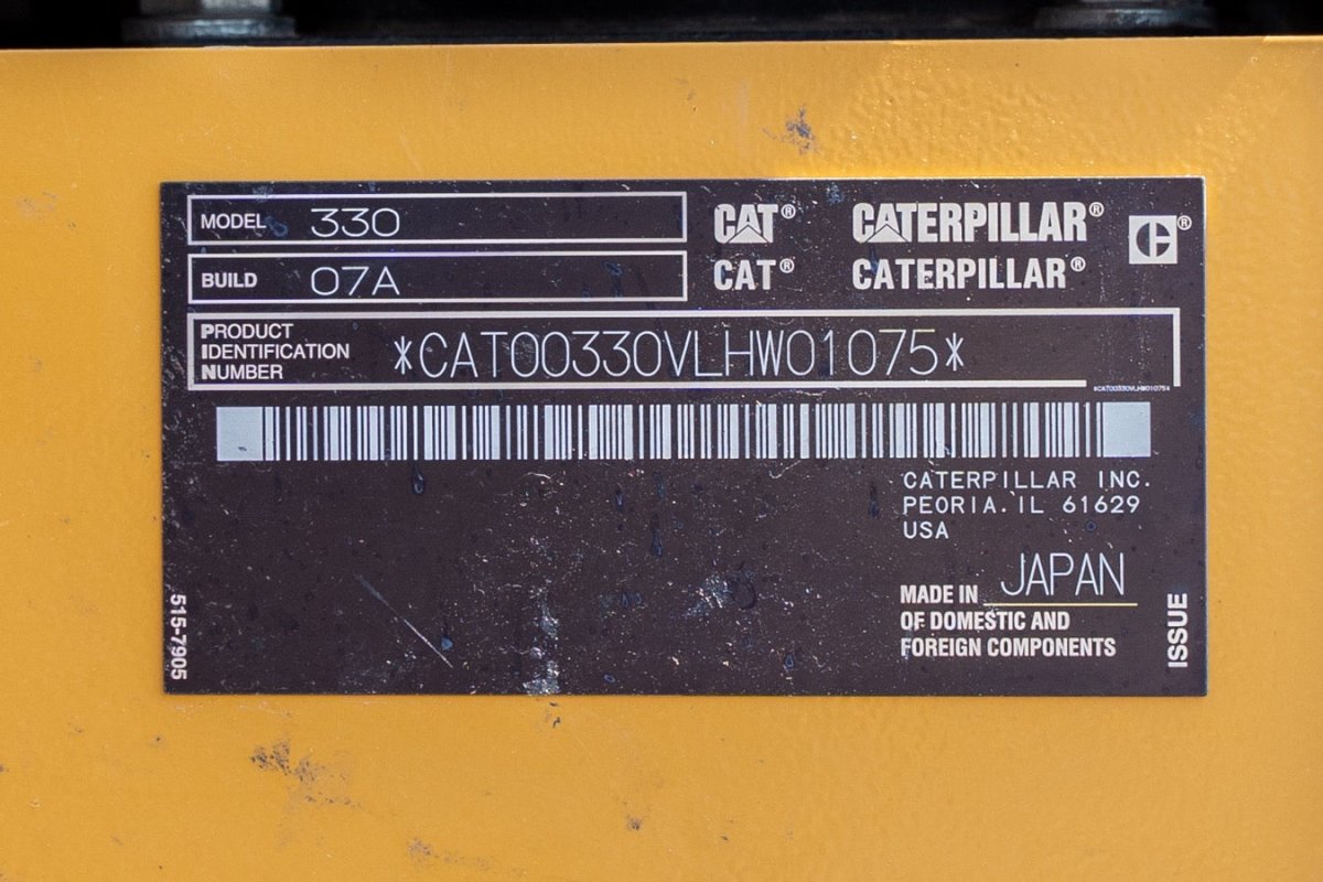 Caterpillar 2019 Long Reach Pontoon Excavator - 3505 Hours EIK Solutions