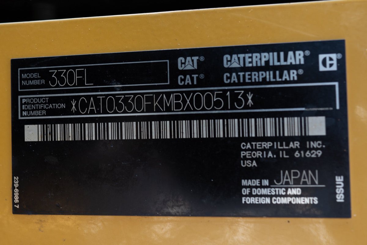 Caterpillar Excavator 2016 - 7927 Hours EIK Solutions