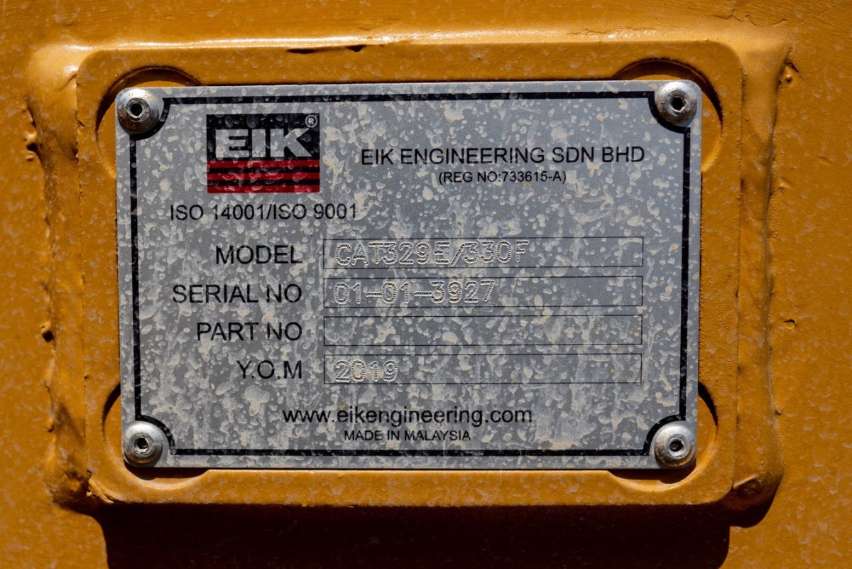 Caterpillar Excavator 2016 - 7927 Hours EIK Solutions