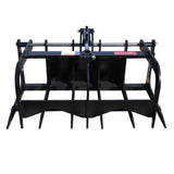 Compact Skid Steer Grapple Rake Arrow Material Handling