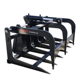 Compact Skid Steer Grapple Rake Arrow Material Handling