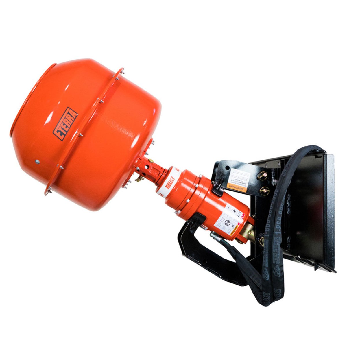 Eterra Skid Steer Auger and Concrete Mixer Attachment Eterra