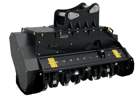 Excavator Drum Mulcher – Extreme Duty Blue Diamond Attachments