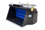 Excavator Screening Buckets Blue Diamond Attachments