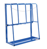 Expandable Vertical Bar Racks EVR-59-S Vestil Starter Rack 53"x 21-3/4"x 59-17/32"