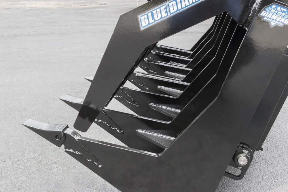 Grapple Rake – Severe Duty Blue Diamond Attachments