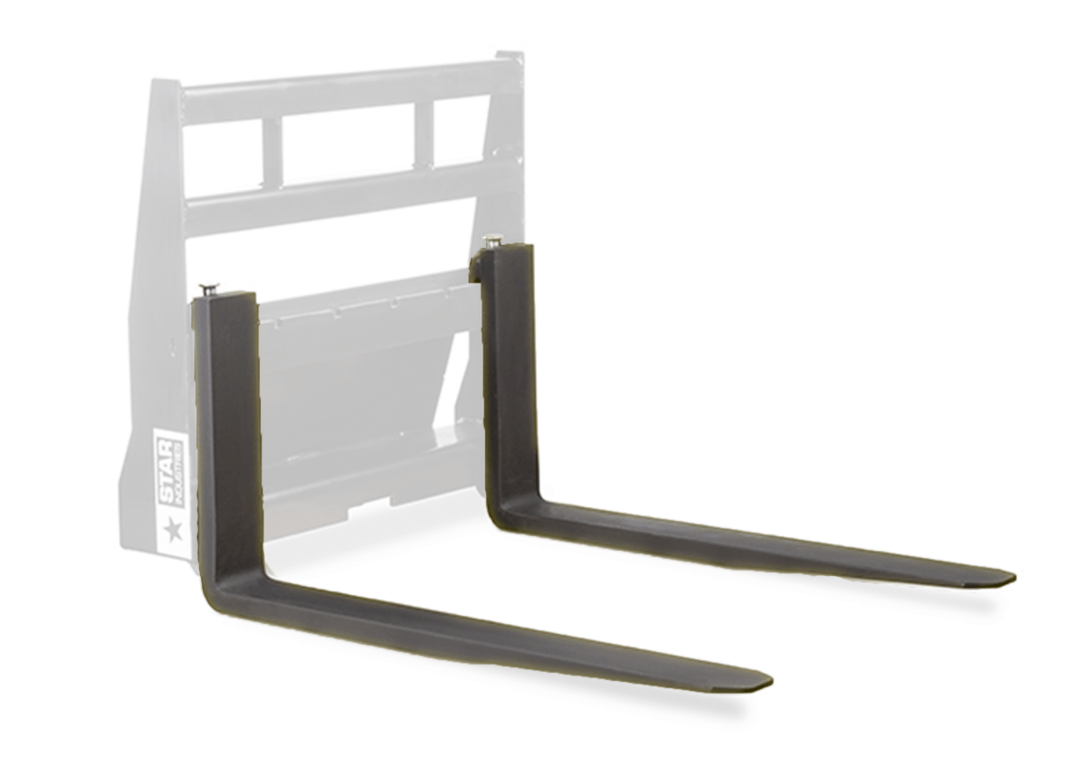 Mini Forks and Frames F136X4X36CL1 Star Industries Forks Only - Size: 1.36" x4" X 36" CL1 - Pair