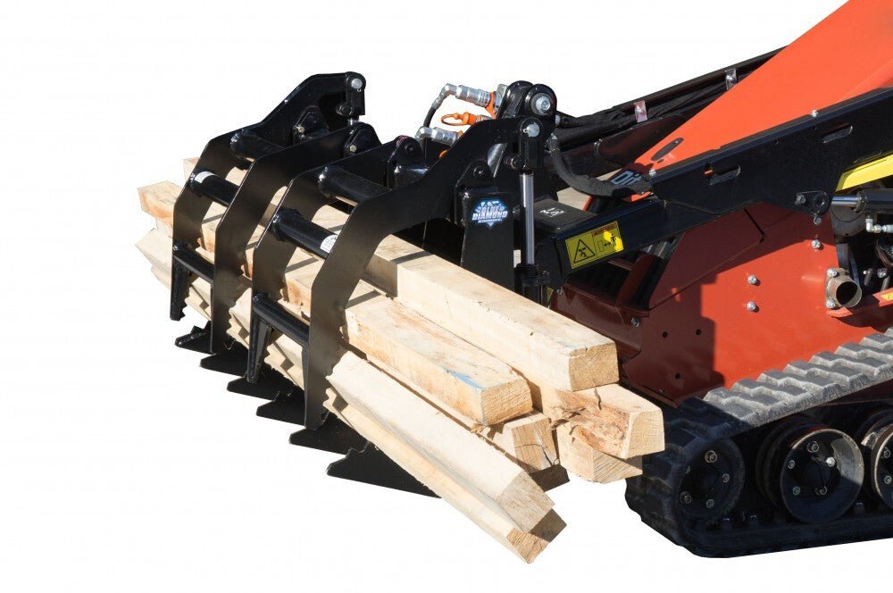 Mini Grapple Rake Blue Diamond Attachments