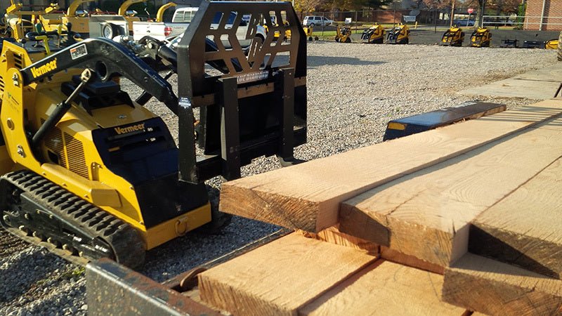 Mini Pallet Forks Blue Diamond Attachments