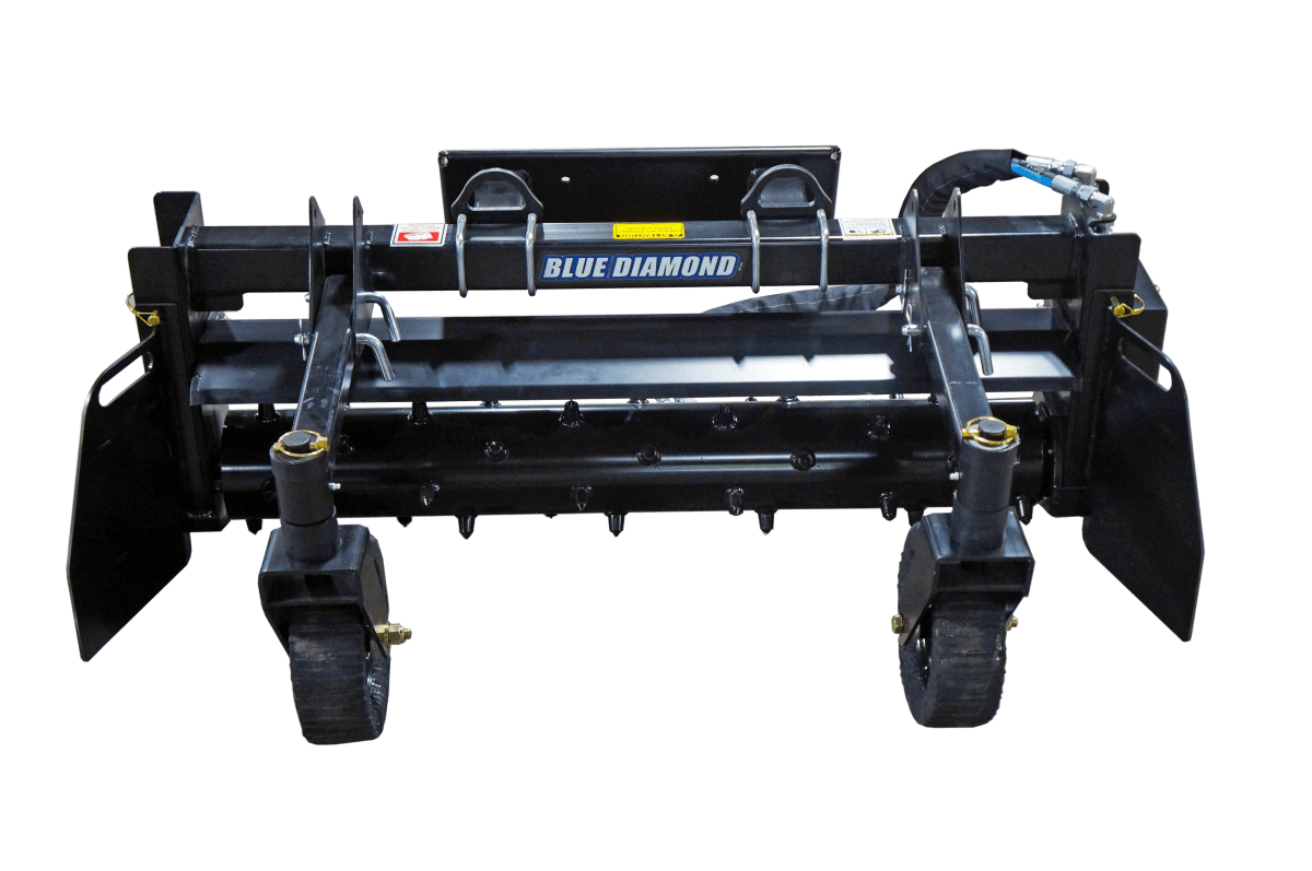 Mini Power Rake – Standard Duty Blue Diamond Attachments
