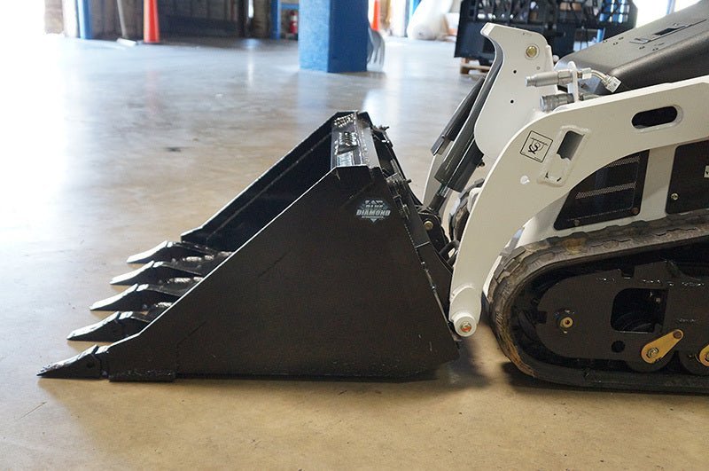 Mini Skid Steer Buckets Blue Diamond Attachments