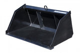 Mini Skid Steer Snow And Mulch Bucket Blue Diamond Attachments
