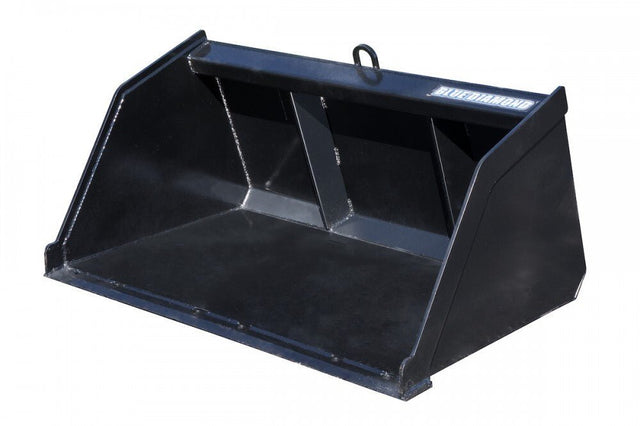 Mini Skid Steer Snow And Mulch Bucket Blue Diamond Attachments