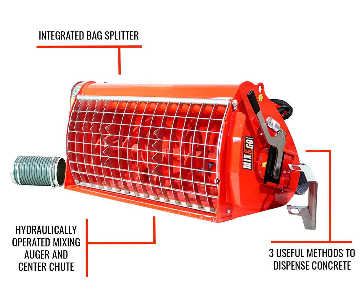 Mix & Go Concrete Mixer 450 Eterra