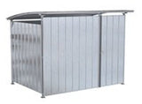 Multi-Duty Storage Buildings MDS-96-DR-HDG Vestil Galvanized Shelter with doors