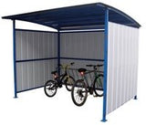 Multi-Duty Storage Buildings MDS-96-BK Vestil Bicycle storage shelter