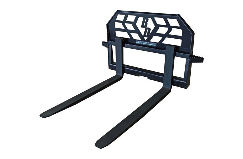 Pallet Forks – 4,000 Lbs. Capacity Standard Duty Blue Diamond Attachments