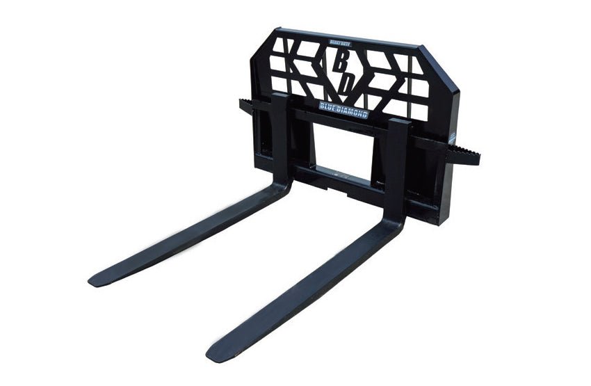 Pallet Forks – 5,000 Lbs. Capacity Heavy Duty Blue Diamond Attachments