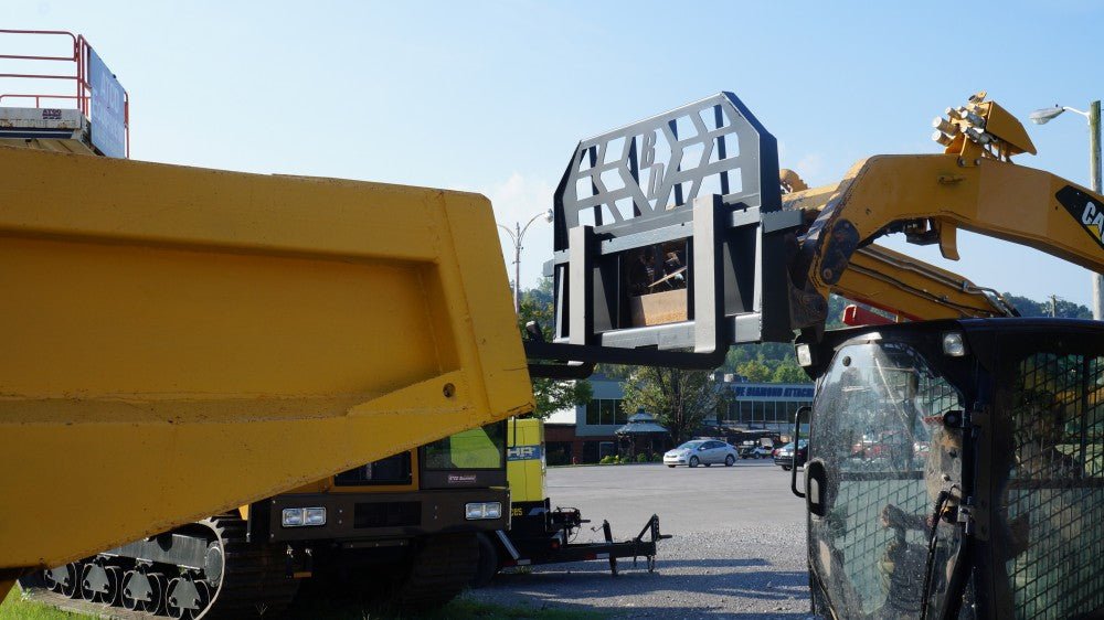 Pallet Forks – 5,000 Lbs. Capacity Heavy Duty Blue Diamond Attachments