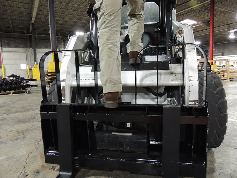 Pallet Forks – 5,000 Lbs. Capacity Walk-Through Blue Diamond Attachments
