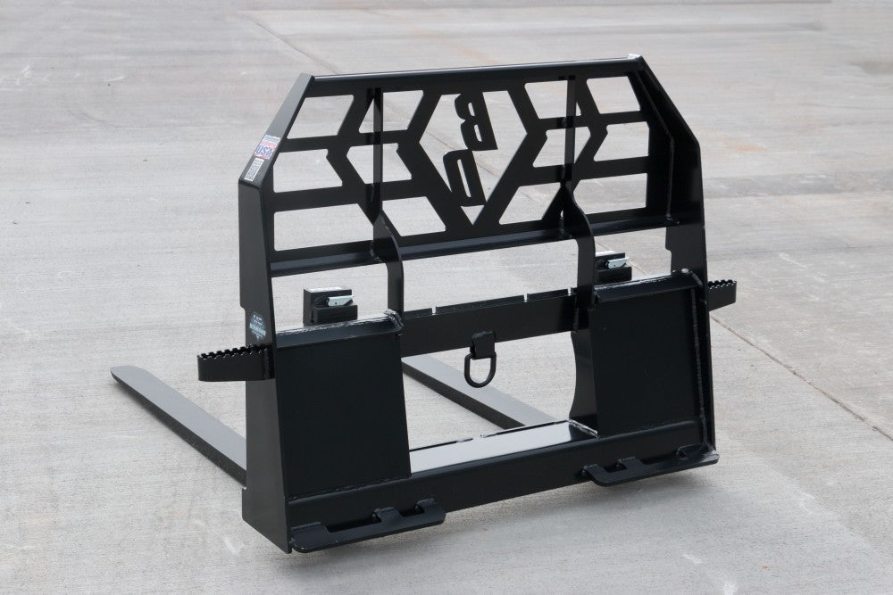 Pallet Forks – 6,000 Lbs. Capacity Tall Frame Hd Blue Diamond Attachments