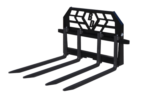 Pallet Forks – Block & Brick – Heavy Duty Blue Diamond Attachments