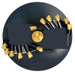 RC10 Combination Earth & Rock Auger Bits Digga