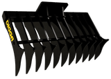 Root Rake For Skid Steer / Tracked Loaders & 3-10T Excavators SR-000035 Digga Excavators 48" Root Rake