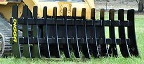 Root Rake For Skid Steer / Tracked Loaders & 3-10T Excavators Digga