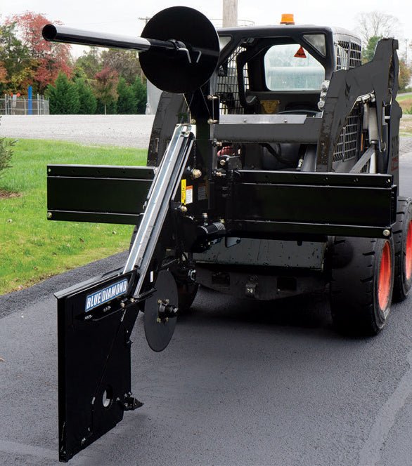 Silt Fence Installer Blue Diamond Attachments