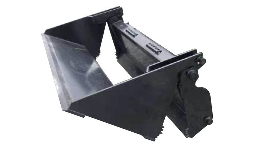 Skid Steer 4-IN-1 Bucket Blue Diamond Attachments
