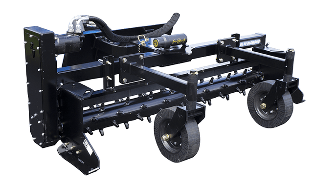 Skid Steer Power Rakes Blue Diamond Attachments
