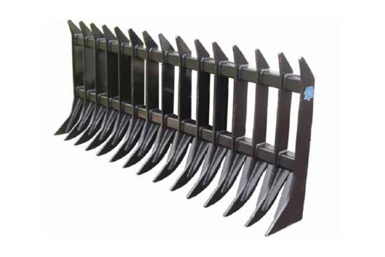 Skid Steer Root Rake - Severe Duty Blue Diamond Attachments