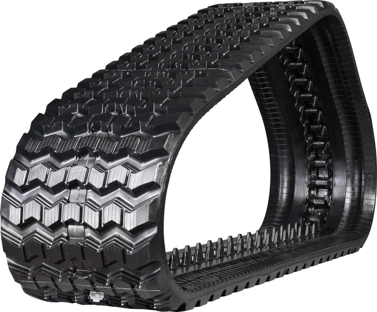 Skid Steer Rubber Tracks - Zig-Zag Pattern Blue Diamond Attachments