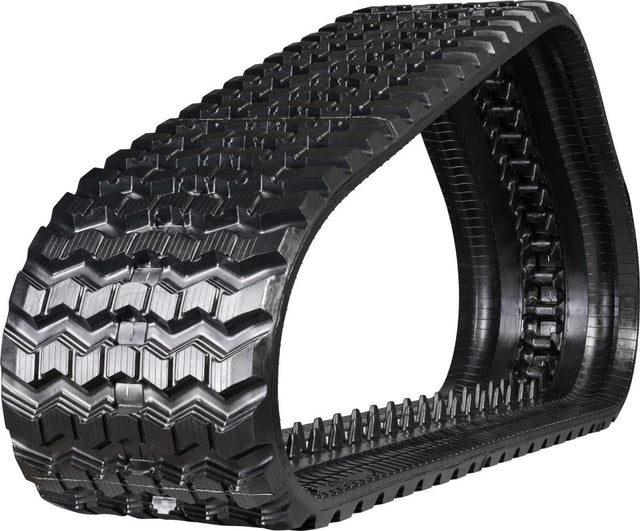 Skid Steer Rubber Tracks - Zig-Zag Pattern Blue Diamond Attachments