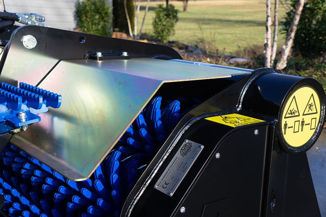 Skid Steer Screening Bucket Blue Diamond Attachments