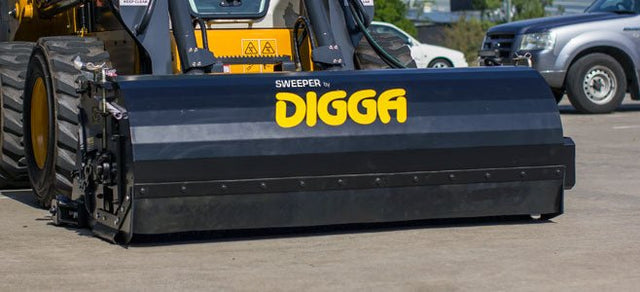 Sweeper Bucket Broom Digga
