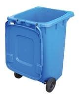 Trash Cans TH-64-BLU Vestil 64 Standard Blue